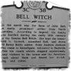 Bell Witch Cave Historical Sign